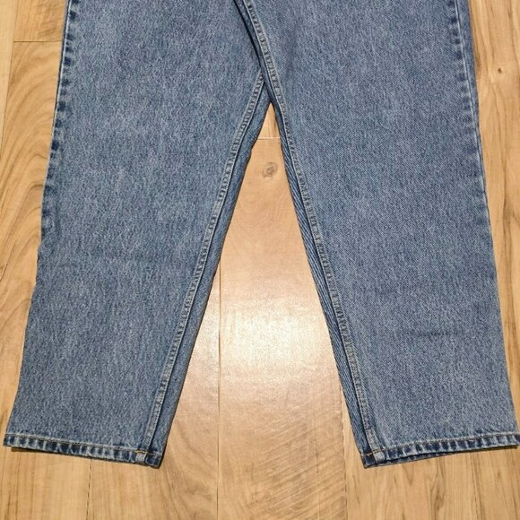 Vintage Eddie Bauer Mom Jeans 18 Petite Womens 90s/y2k High Rise Stonewash 36x30 - Picture 5 of 11
